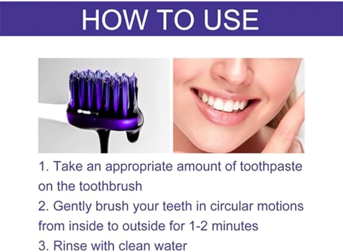 Purple Whitening Toothpaste Souqology