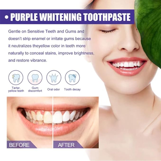 Purple Whitening Toothpaste Souqology