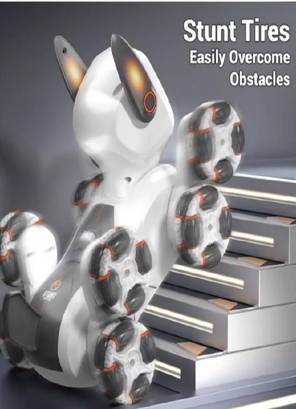 8‑Wheel Multi‑Functional RC Robot Dog Souqology