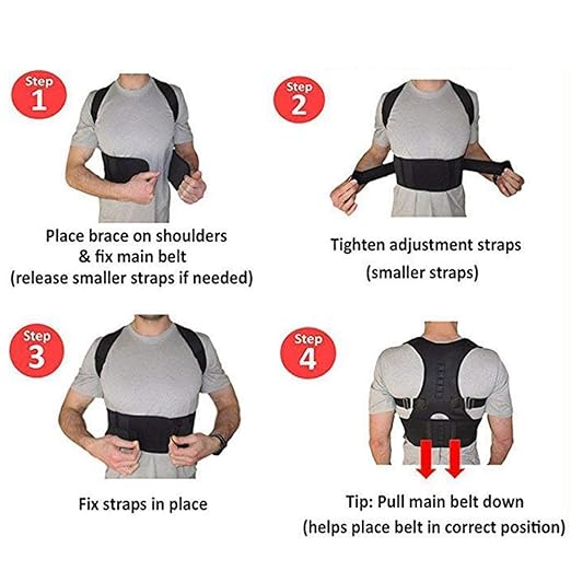 Shoulder Back Support Belt Souqology
