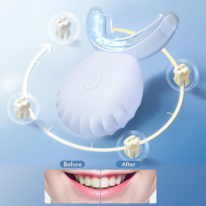 Rechargeable Teeth Whitening Light Kit Souqology