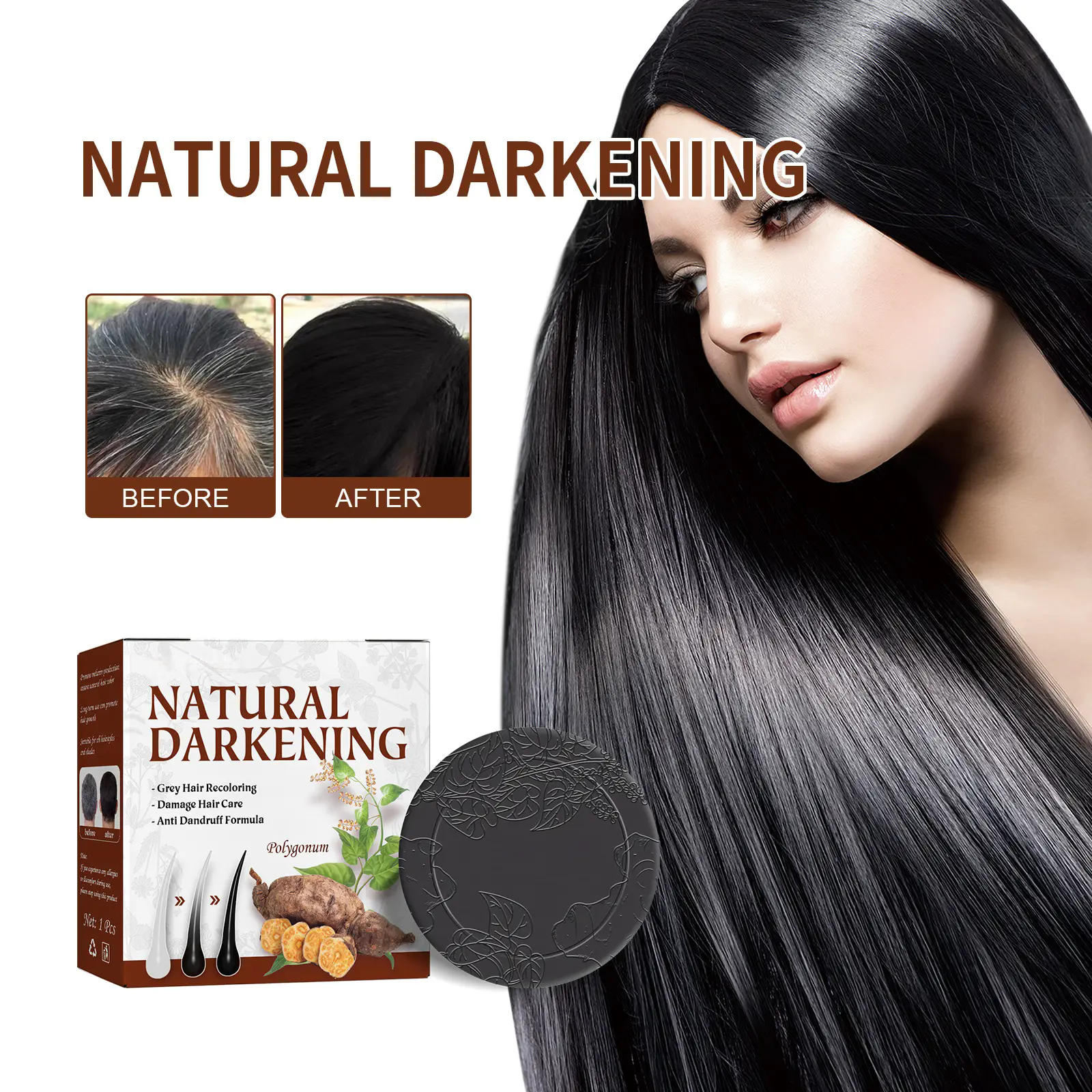 Natural Darkening Hair Shampoo Souqology