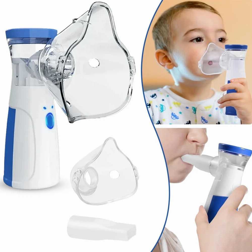 Portable Mesh Nebulizer – Quick & Silent Respiratory Relief | Free Delivery
