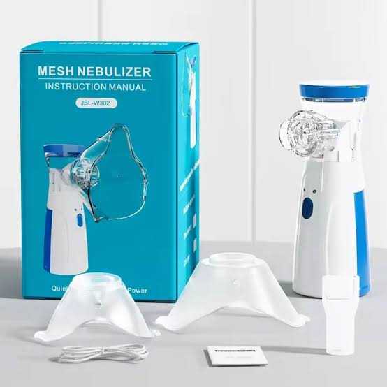 Portable Mesh Nebulizer – Quick & Silent Respiratory Relief | Free Delivery