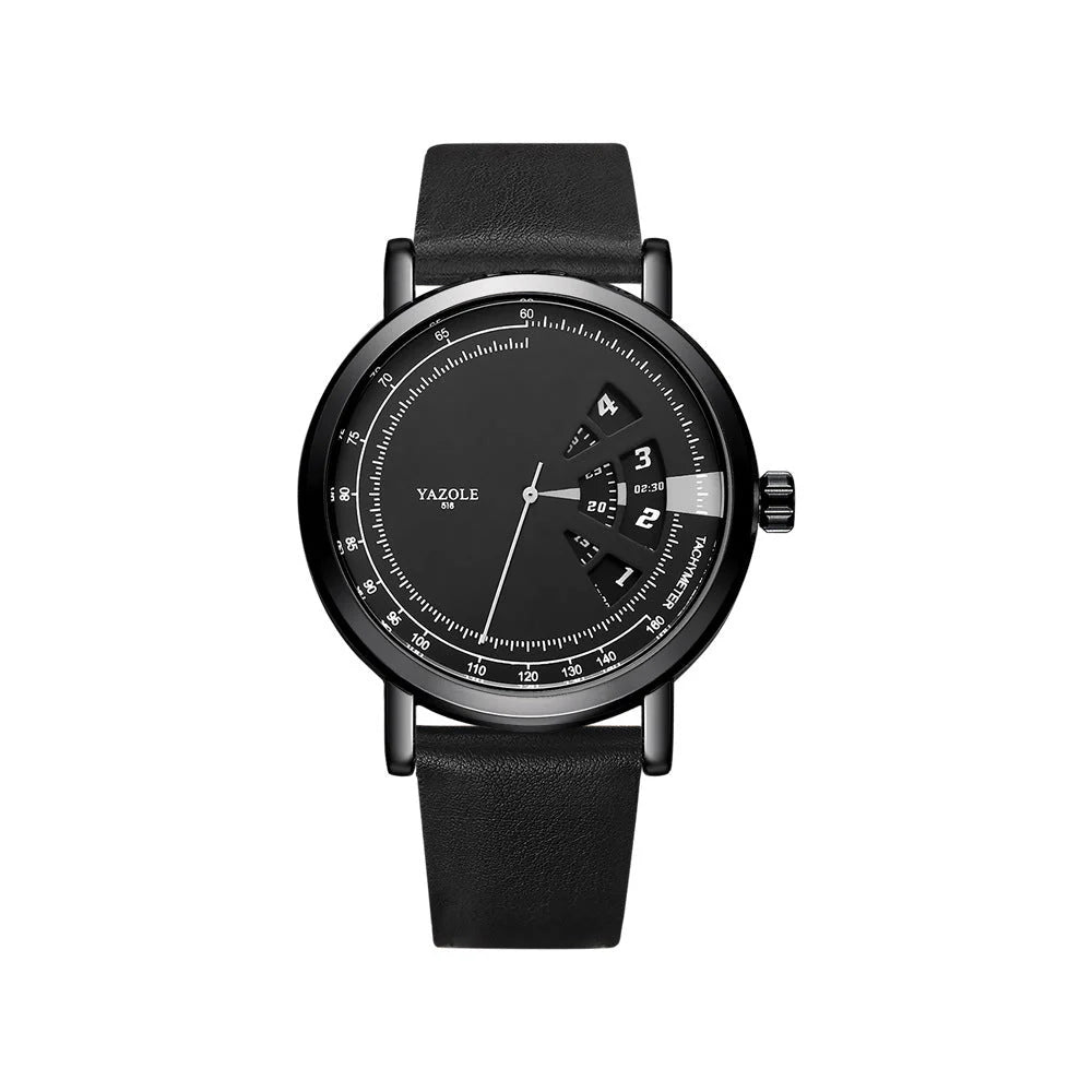 Turntable waterproof men's watch Souqology