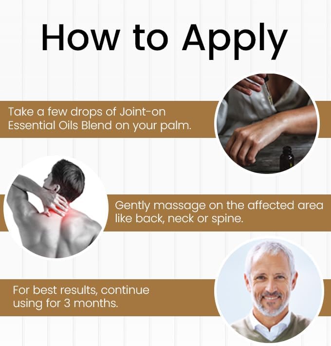 Sukooon Joint-On – Natural Essential Oil Blend for Joint & Knee Pain Relief (30ml) - FREE SHIPPING ALL PAKISTAN