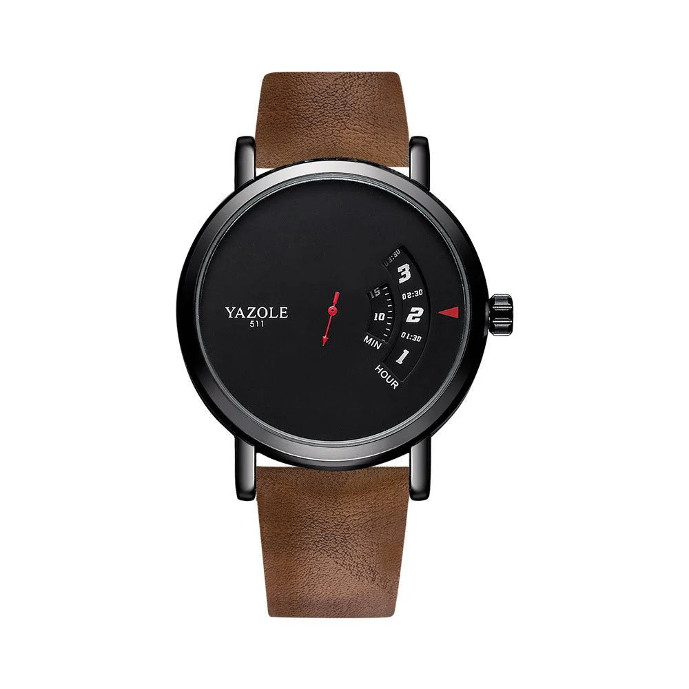 Turntable waterproof men's watch Souqology
